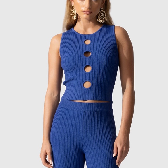 The Wolf Gang Tops - Lia Tank - Medium - The Wolf Gang (Set $150)